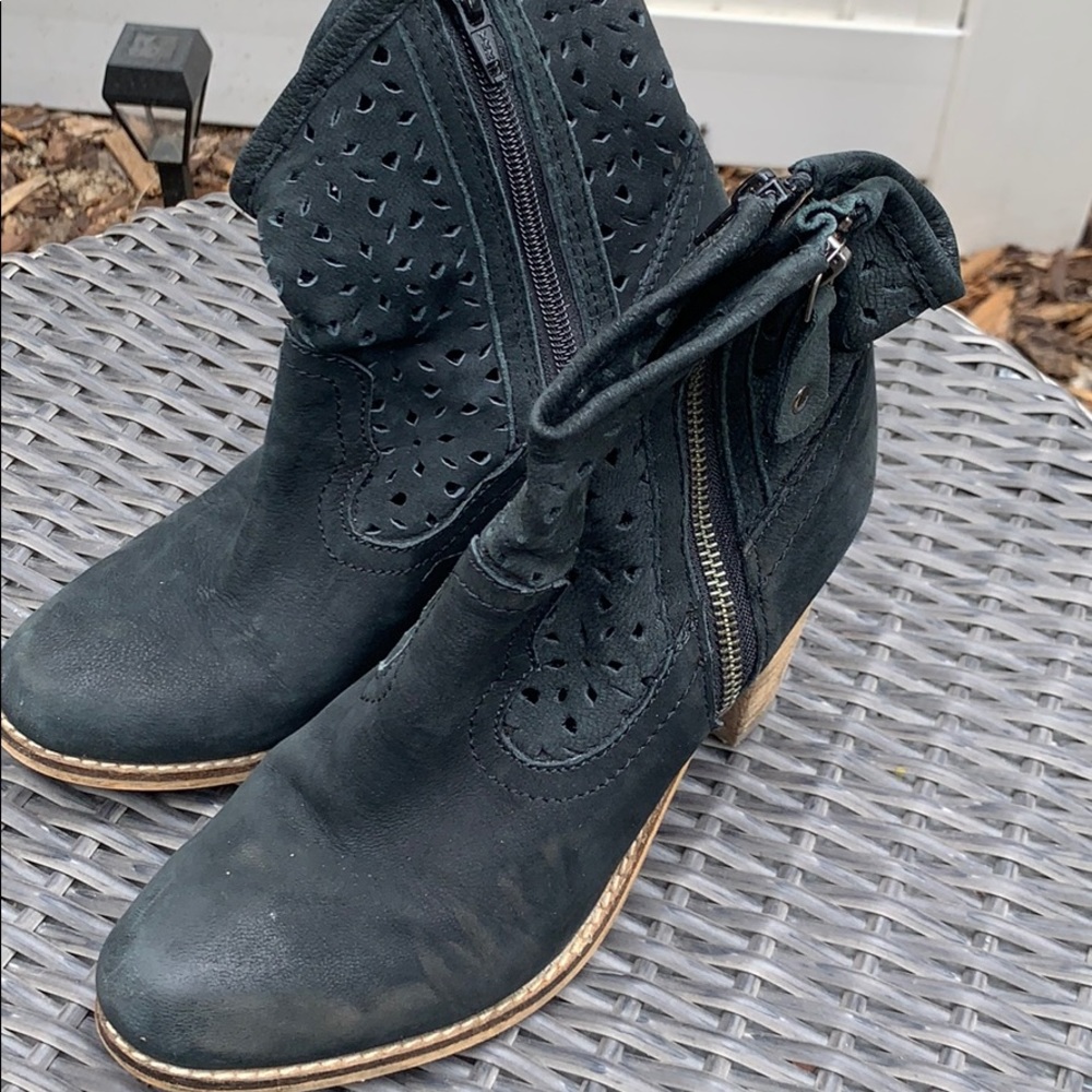 Rebels Leather Booties